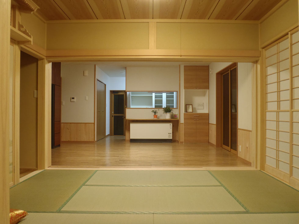 地域に溶け込む和風住宅：三春町