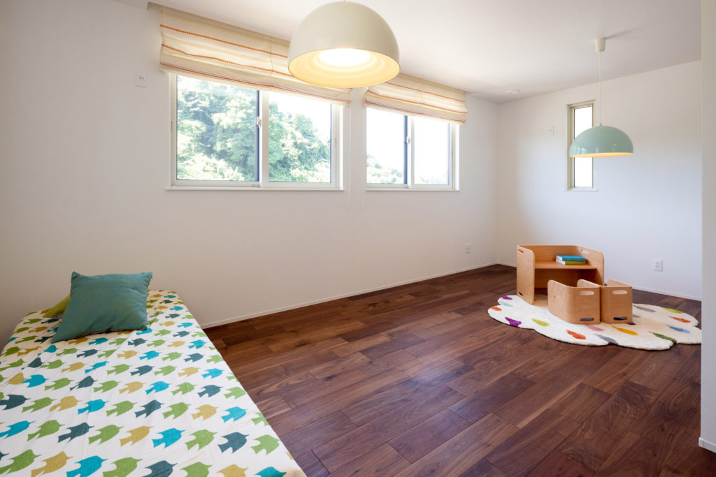 変化を楽しめる子ども部屋