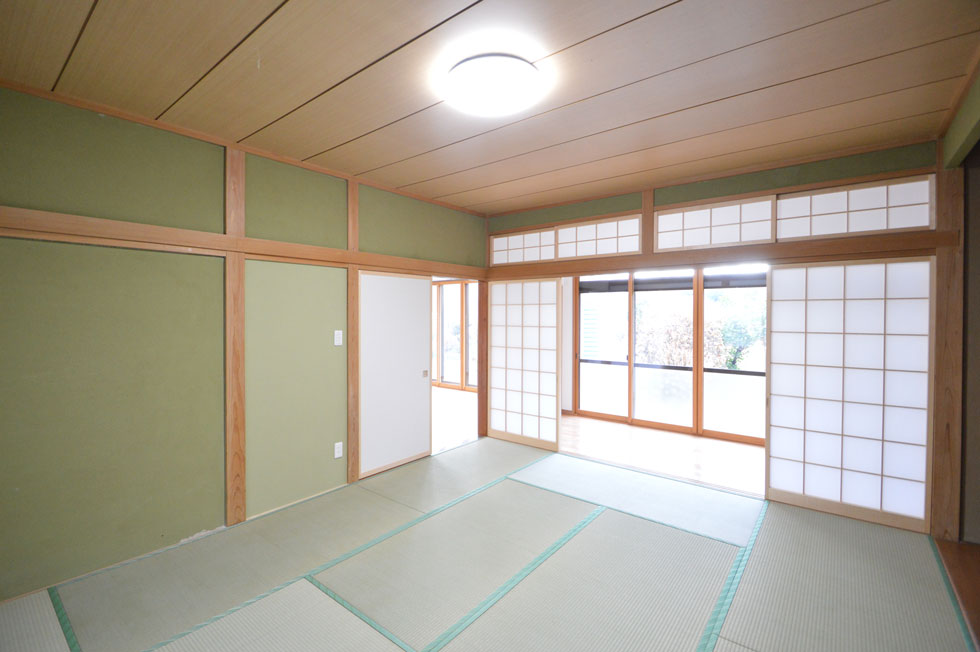 キッチン,LDK,和室をリフォーム！壁や天井には断熱改修も。